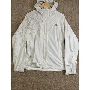 The North Face HyVent‎ Rain Jacket Womens Large - White